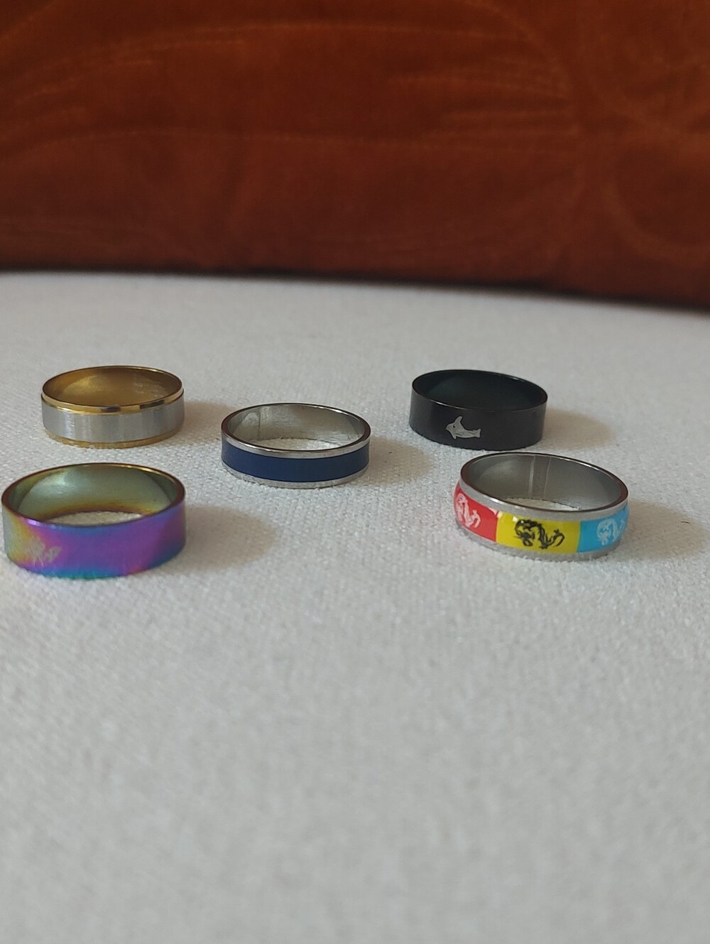New Stainless Steel Rings